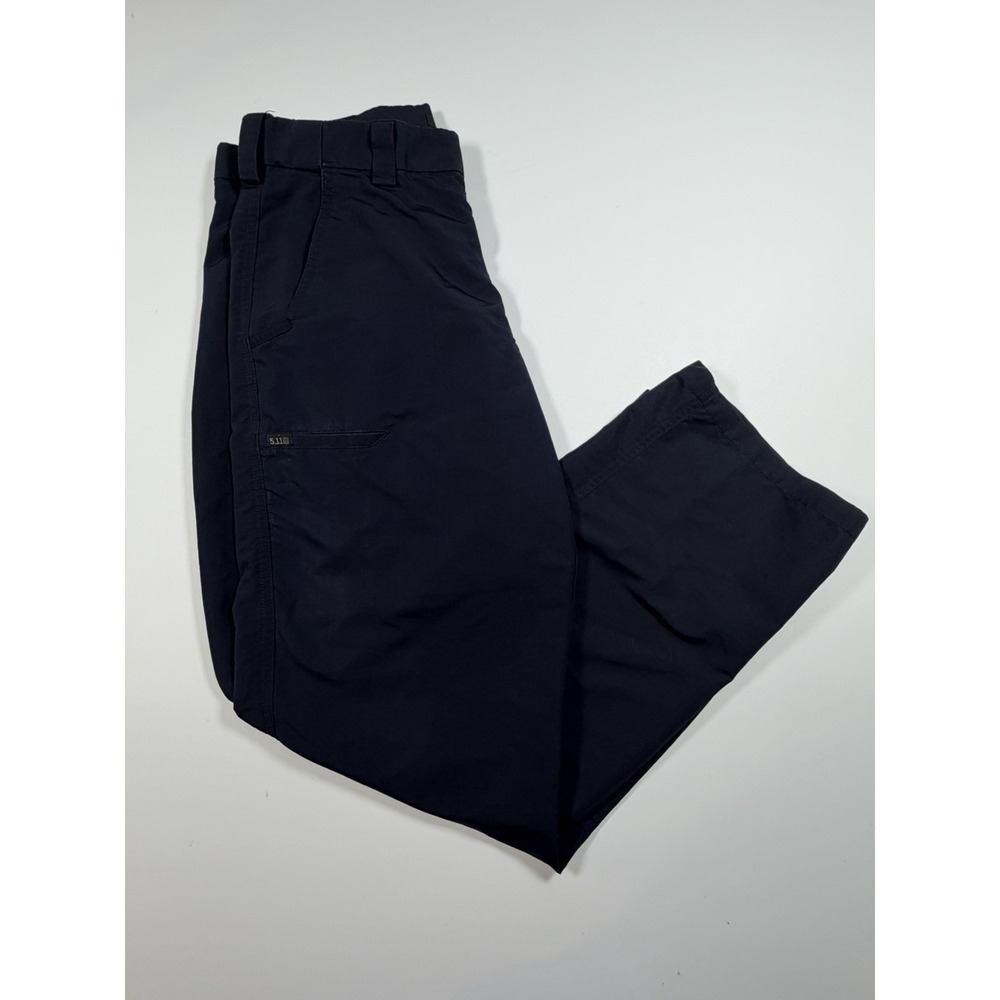 5.11 Tactical Mens Fast-Tac Urban Pants Navy Blue Ripstop 74461 Size 32x30